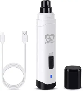 rechargeable dog nail grinder trimming pet nails safely with electric grooming tool